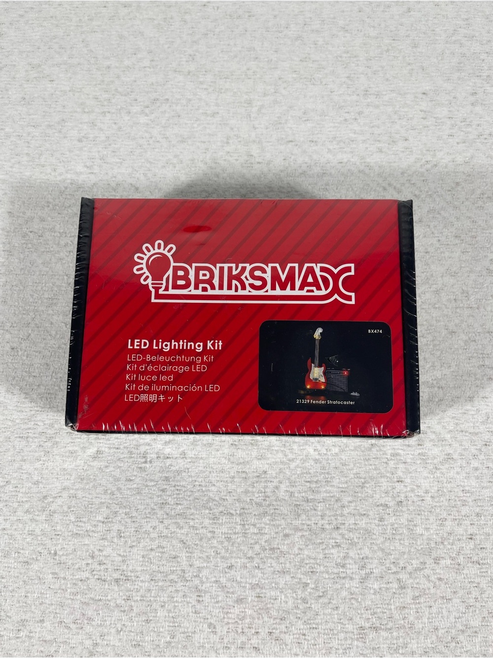 Briksmax LED Lighting Kit for LEGO 21329 Fender Stratocaster BX474. SKU#0508